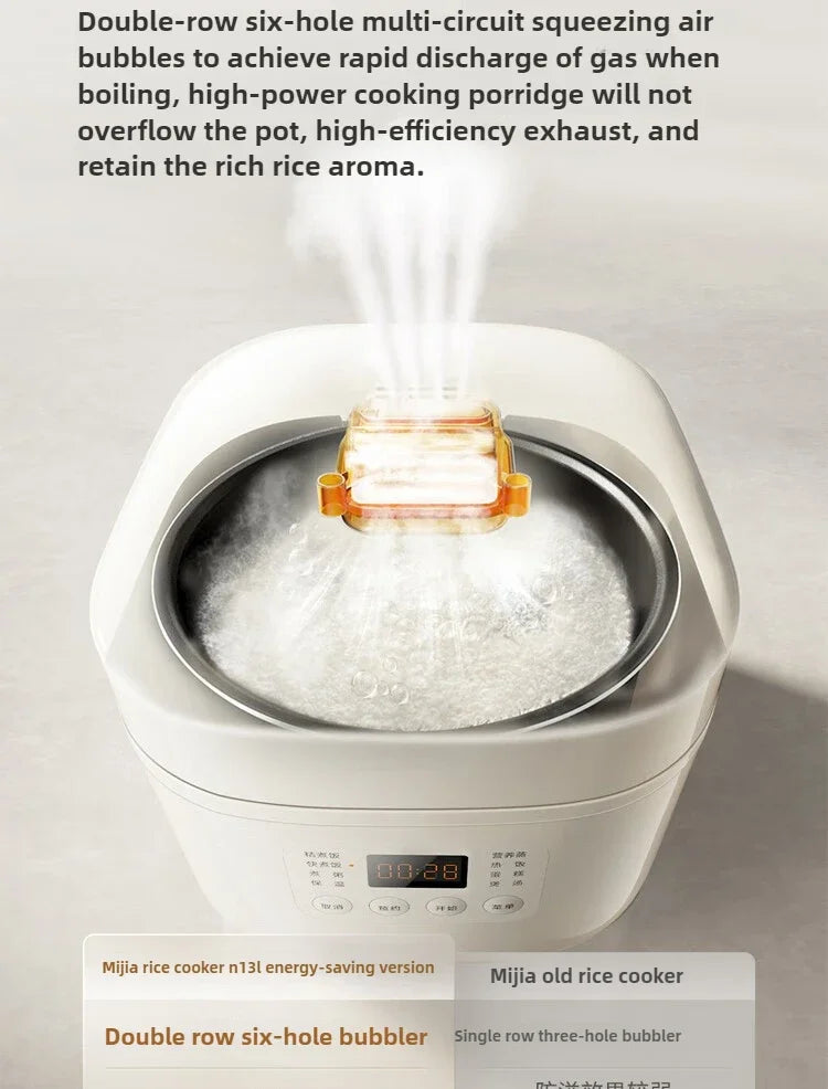 Xiaomi Mijia Rice Cooker N1 3L Energy Saving Edition Home Use 2-3 People 28Minutes Super Fast Cooking Multi-function Rice Cooker
