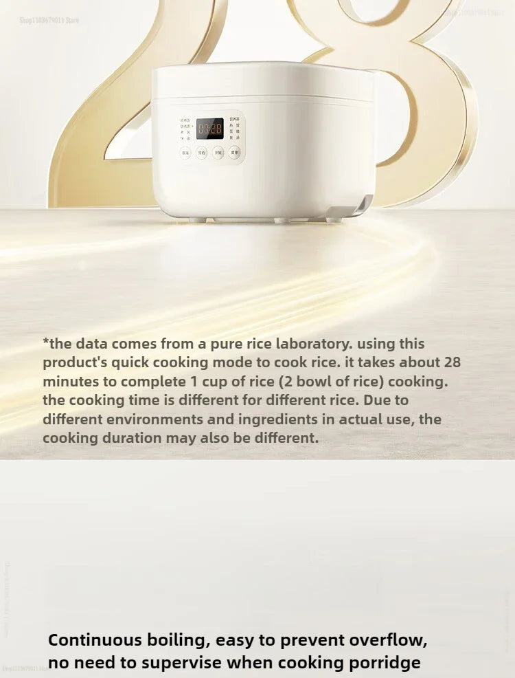 Xiaomi Mijia Rice Cooker N1 3L Energy Saving Edition Home Use 2-3 People 28Minutes Super Fast Cooking Multi-function Rice Cooker