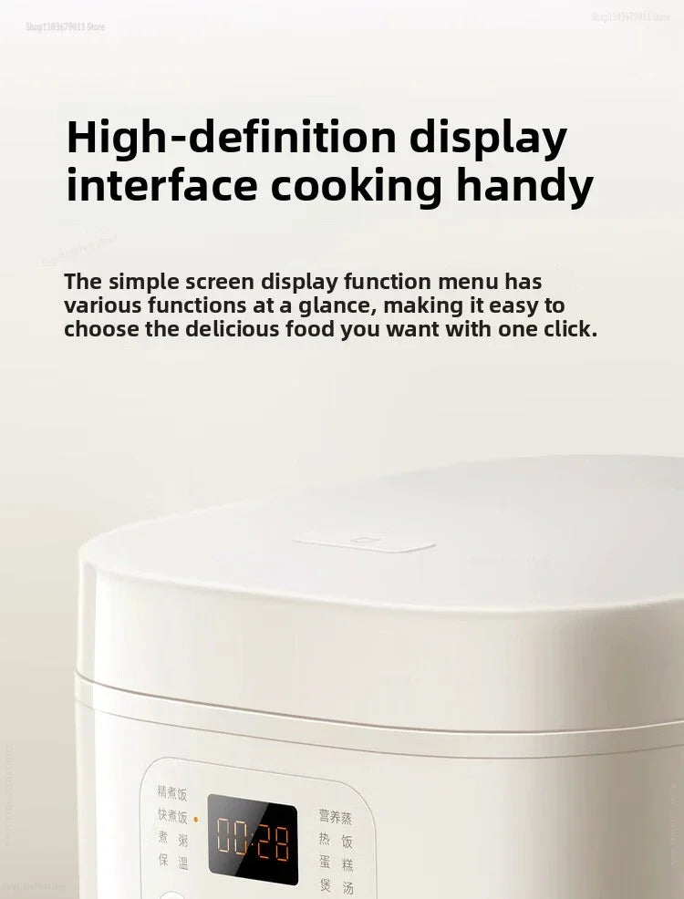 Xiaomi Mijia Rice Cooker N1 3L Energy Saving Edition Home Use 2-3 People 28Minutes Super Fast Cooking Multi-function Rice Cooker