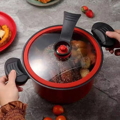 3.5L Pressure Cooker Soup Meat Pot Rice Cooker Gas Stove Micro Pressure Cooker Stew Pot Non-Stick Cooking Pots Kitchenware