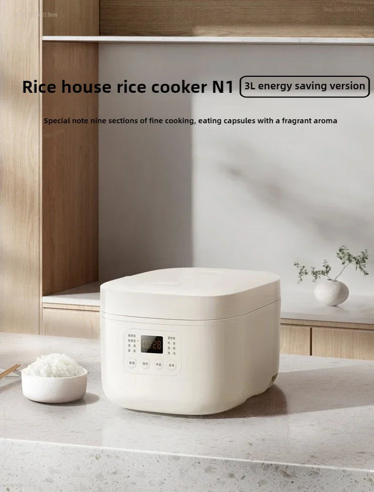 Xiaomi Mijia Rice Cooker N1 3L Energy Saving Edition Home Use 2-3 People 28Minutes Super Fast Cooking Multi-function Rice Cooker