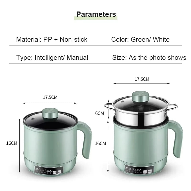 Electric Rice Cooker Single Double Layer 220V Multi Cooker Non-Stick Smart Mechanical MultiCooker Steamed Rice Pot For Home EU
