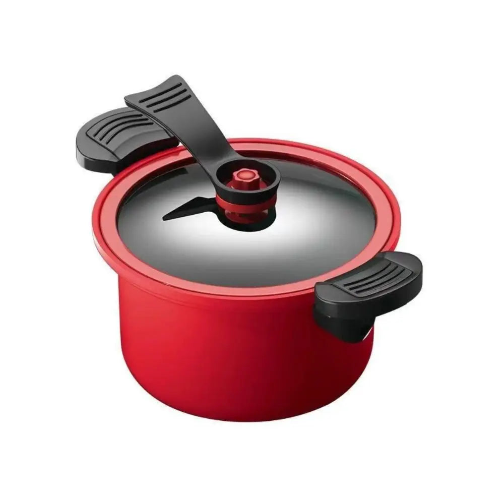 3.5L Pressure Cooker Soup Meat Pot Rice Cooker Gas Stove Micro Pressure Cooker Stew Pot Non-Stick Cooking Pots Kitchenware