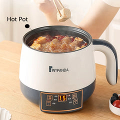 Single/Double Layer Multifunction Electric Cooking Machine 1.7L Electric Rice Cooker Household 1-2 People Hot Pot Non-stick Pan